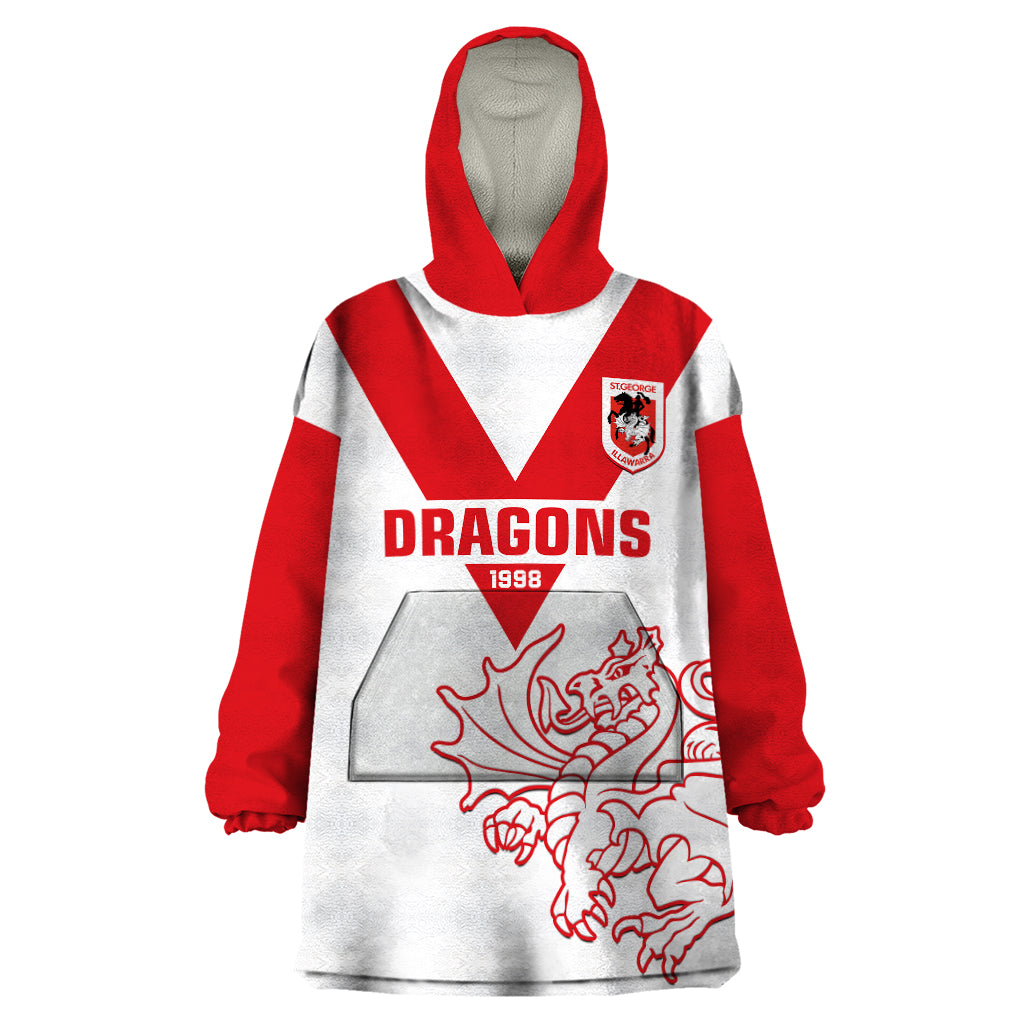 dragons-rugby-wearable-blanket-hoodie-simple-st-george-illawarra