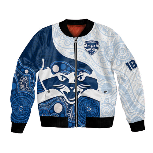 personalised-geelong-football-bomber-jacket-go-cats-indigenous-art