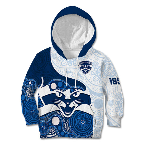 personalised-geelong-football-kid-hoodie-go-cats-indigenous-art
