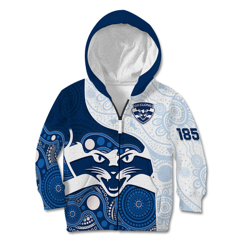 personalised-geelong-football-kid-hoodie-go-cats-indigenous-art