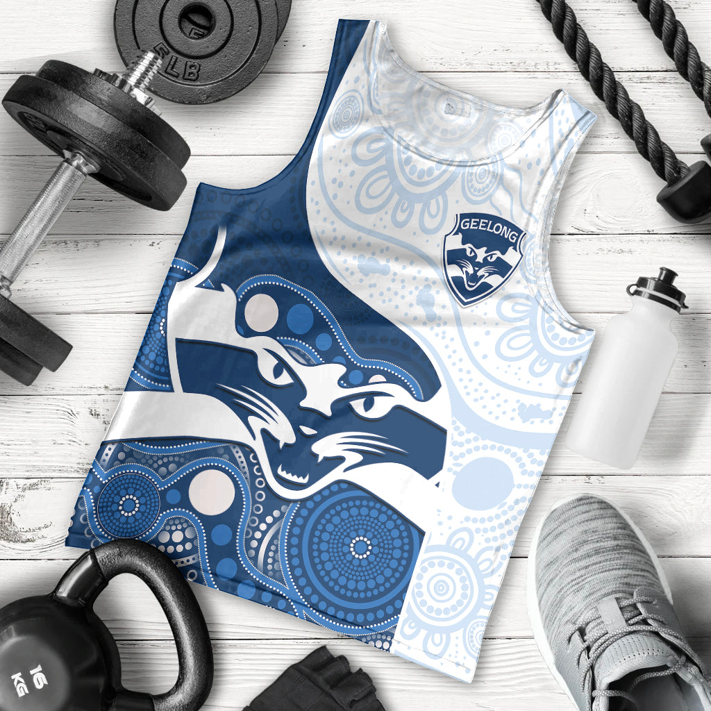 personalised-geelong-football-men-tank-top-go-cats-indigenous-art
