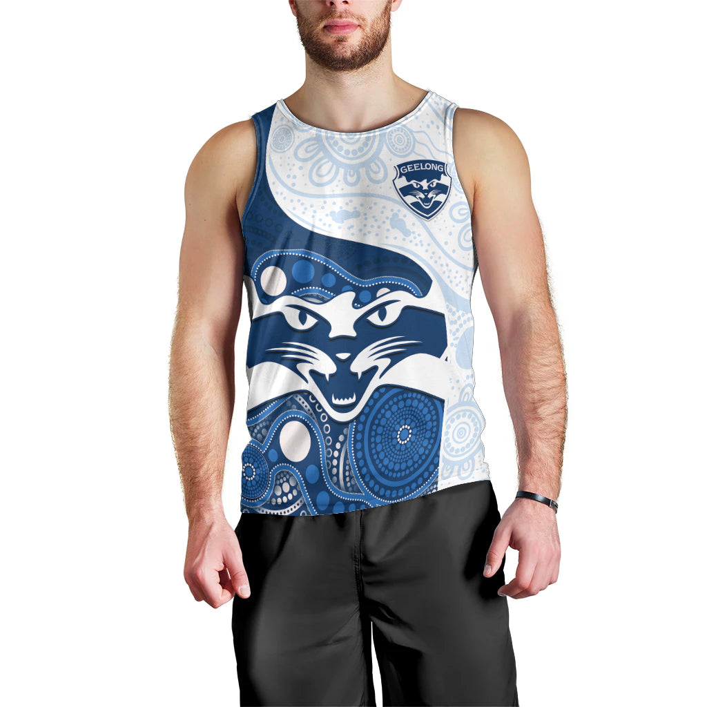 personalised-geelong-football-men-tank-top-go-cats-indigenous-art