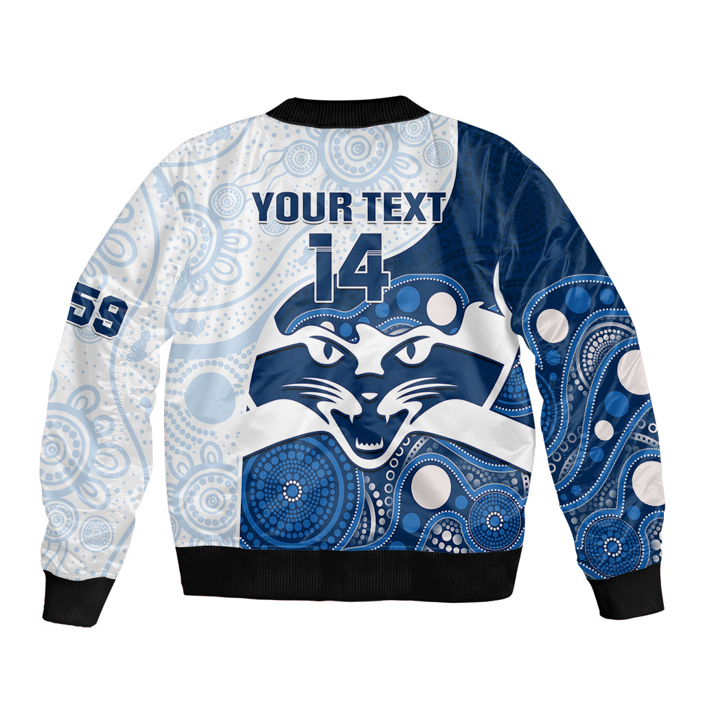 personalised-geelong-football-sleeve-zip-bomber-jacket-go-cats-indigenous-art