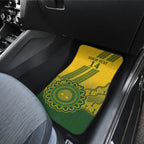 Custom Australia Matildas Car Mats Aussie Aboriginal Gold Version