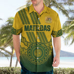 Custom Australia Matildas Hawaiian Shirt Aussie Aboriginal Gold Version