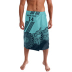 Custom Australia Matildas Lavalava Aussie Aboriginal Turquoise Version