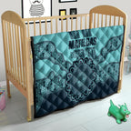 Custom Australia Matildas Quilt Aussie Aboriginal Turquoise Version