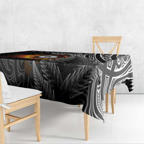 Personalised New Zealand Billiards Tablecloth Maori Fern On Fire 8 Ball - Aussie Hoodie