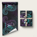 Suicide Awareness Memorial Wrapping Paper I Wear Purple and Teal For Someone I Miss - Aussie Hoodie