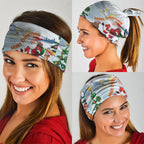 Merry Christmas Australia Neck Gaiter Funny Aussie Animals Santa Skiing