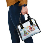 Merry Christmas Australia Shoulder Handbag Funny Aussie Animals Santa Skiing