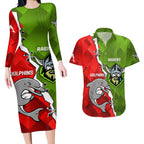 personalised-dolphins-and-raiders-rugby-couples-matching-long-sleeve-bodycon-dress-and-hawaiian-shirt-2023-sporty-version