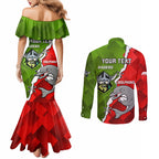 personalised-dolphins-and-raiders-rugby-couples-matching-mermaid-dress-and-long-sleeve-button-shirts-2023-sporty-version