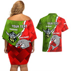 personalised-dolphins-and-raiders-rugby-couples-matching-off-shoulder-short-dress-and-hawaiian-shirt-2023-sporty-version