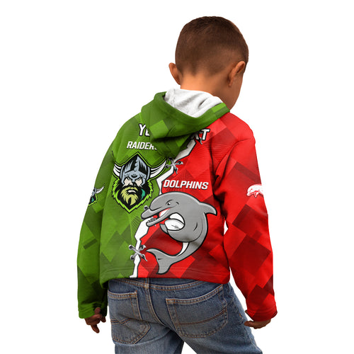 personalised-dolphins-and-raiders-rugby-kid-hoodie-2023-sporty-version