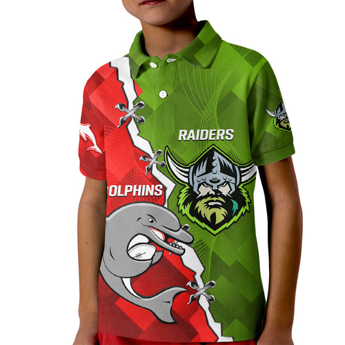 personalised-dolphins-and-raiders-rugby-kid-polo-shirt-2023-sporty-version