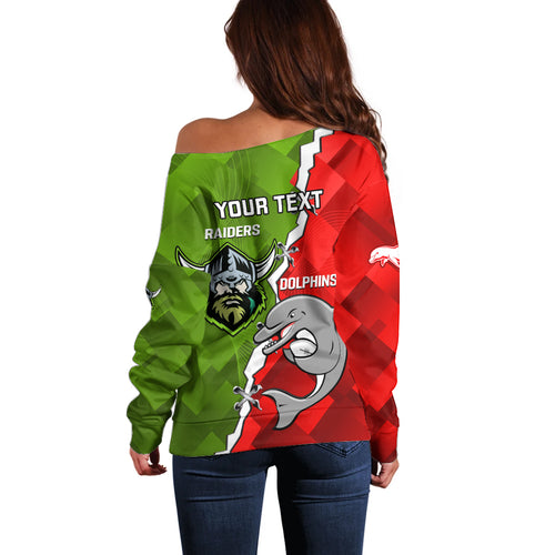 personalised-dolphins-and-raiders-rugby-off-shoulder-sweater-2023-sporty-version
