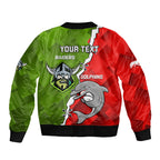 personalised-dolphins-and-raiders-rugby-sleeve-zip-bomber-jacket-2023-sporty-version