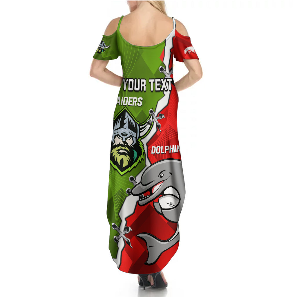 personalised-dolphins-and-raiders-rugby-summer-maxi-dress-2023-sporty-version