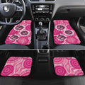 Personalised Australia Indigenous Car Mats Breast Cancer Ribbon Think Pink - Pink Version LT14