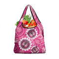 Personalised Australia Indigenous Grocery Bag Breast Cancer Ribbon Think Pink - Pink Version LT14
