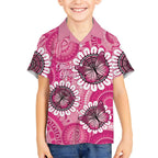 Personalised Australia Indigenous Hawaiian Shirt Breast Cancer Ribbon Think Pink - Pink Version LT14