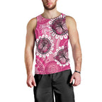 Personalised Australia Indigenous Men Tank Top Breast Cancer Ribbon Think Pink - Pink Version LT14