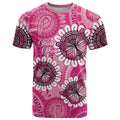 Personalised Australia Indigenous T Shirt Breast Cancer Ribbon Think Pink - Pink Version LT14
