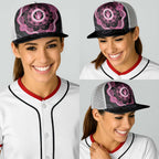 Australia Breast Cancer Baseball Net Cap Brave Strong Aboriginal Art - Aussie Hoodie