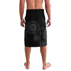 Personalised Australia Breast Cancer Lavalava Brave Strong Aboriginal Art