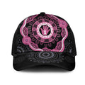 Australia Breast Cancer Mesh Trucker Cap Brave Strong Aboriginal Art - Aussie Hoodie
