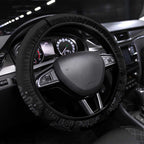 Australia Breast Cancer Steering Wheel Cover Brave Strong Aboriginal Art