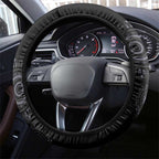 Australia Breast Cancer Steering Wheel Cover Brave Strong Aboriginal Art