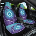 Australia Indigenous Car Seat Cover Suicide Prevention Month Ribbon Aboriginal Art