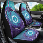 Australia Indigenous Car Seat Cover Suicide Prevention Month Ribbon Aboriginal Art