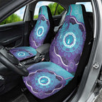 Australia Indigenous Car Seat Cover Suicide Prevention Month Ribbon Aboriginal Art