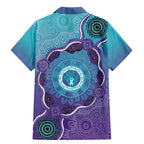 Australia Indigenous Family Matching Mermaid Dress and Hawaiian Shirt Suicide Prevention Month Ribbon Aboriginal Art