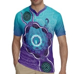 Australia Indigenous Rugby Jersey Suicide Prevention Month Ribbon Aboriginal Art