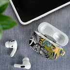 New Zealand Australia Rugby AirPods Case Wallabies Aboriginal All Black Maori Tiki Together - Aussie Hoodie