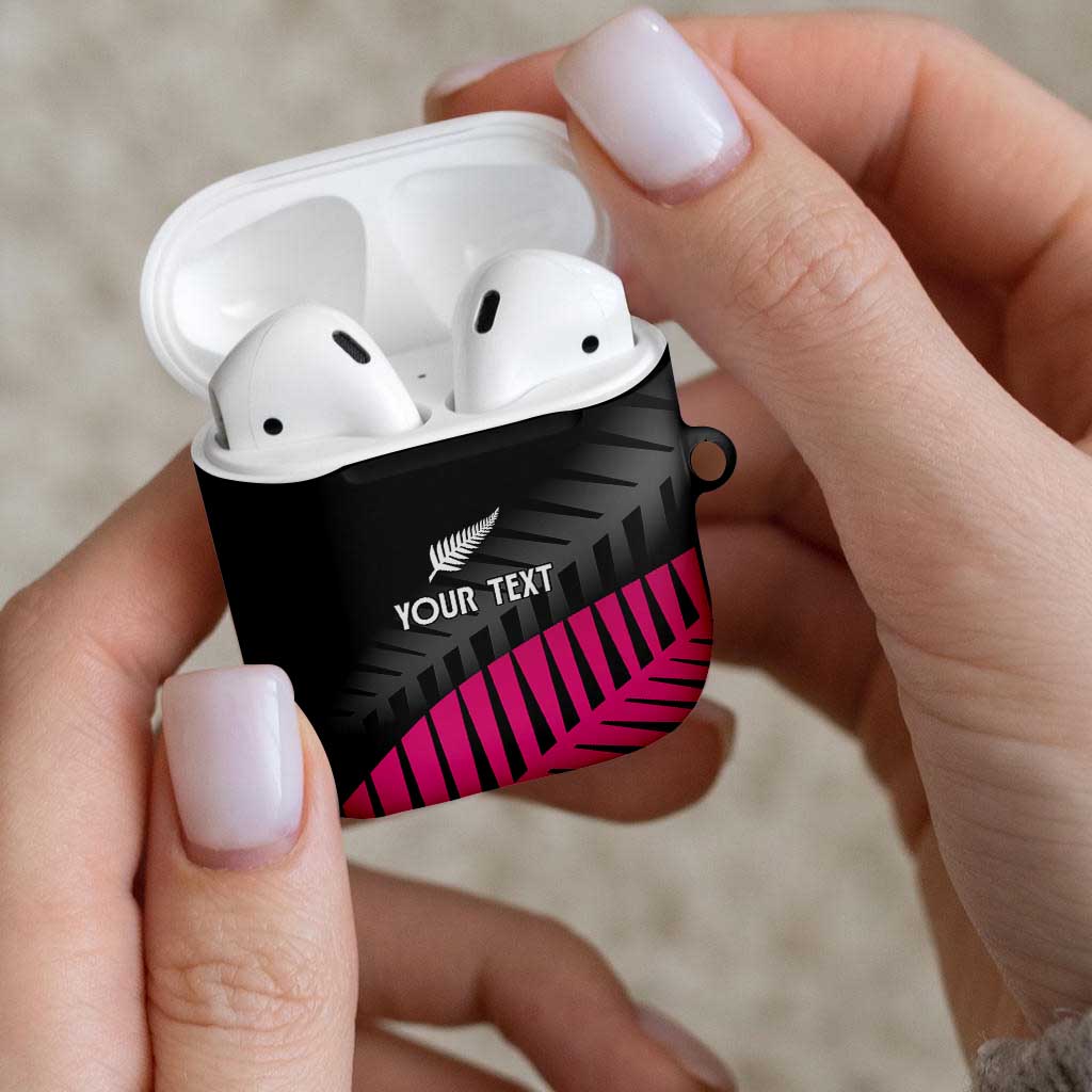 New Zealand Silver Fern Rugby Custom AirPods Case 2025 All Black Go Champions - Aussie Hoodie