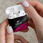New Zealand Silver Fern Rugby Custom AirPods Case 2025 All Black Go Champions - Aussie Hoodie