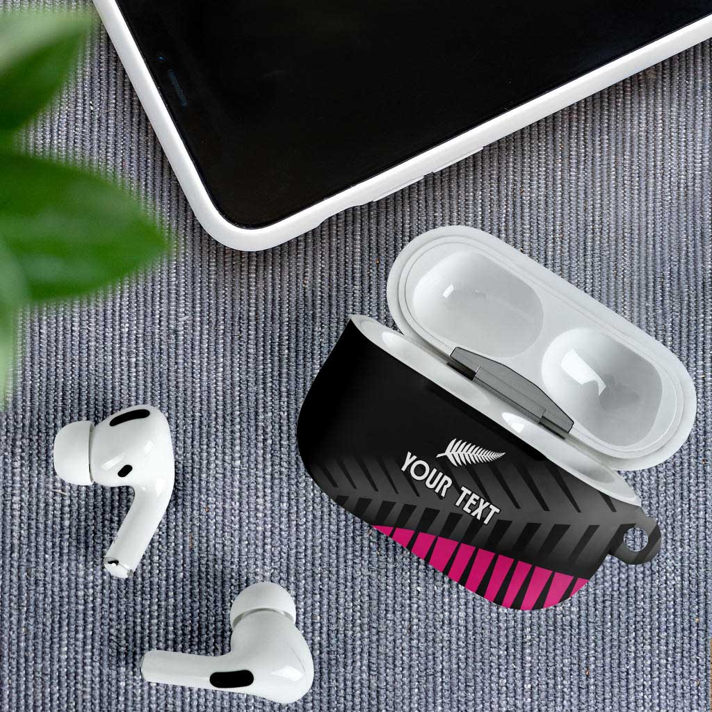 New Zealand Silver Fern Rugby Custom AirPods Case 2025 All Black Go Champions - Aussie Hoodie