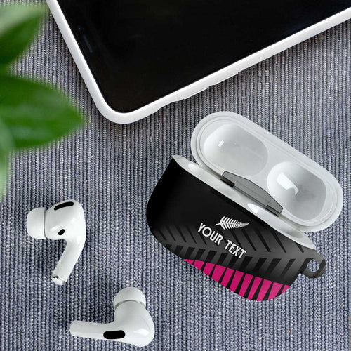New Zealand Silver Fern Rugby Custom AirPods Case 2025 All Black Go Champions - Aussie Hoodie