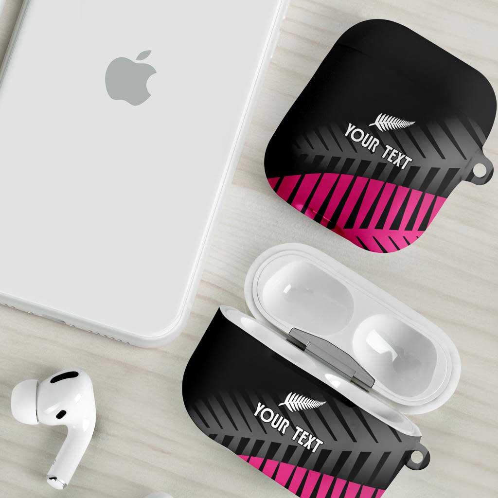 New Zealand Silver Fern Rugby Custom AirPods Case 2025 All Black Go Champions - Aussie Hoodie