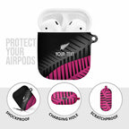 New Zealand Silver Fern Rugby Custom AirPods Case 2025 All Black Go Champions - Aussie Hoodie
