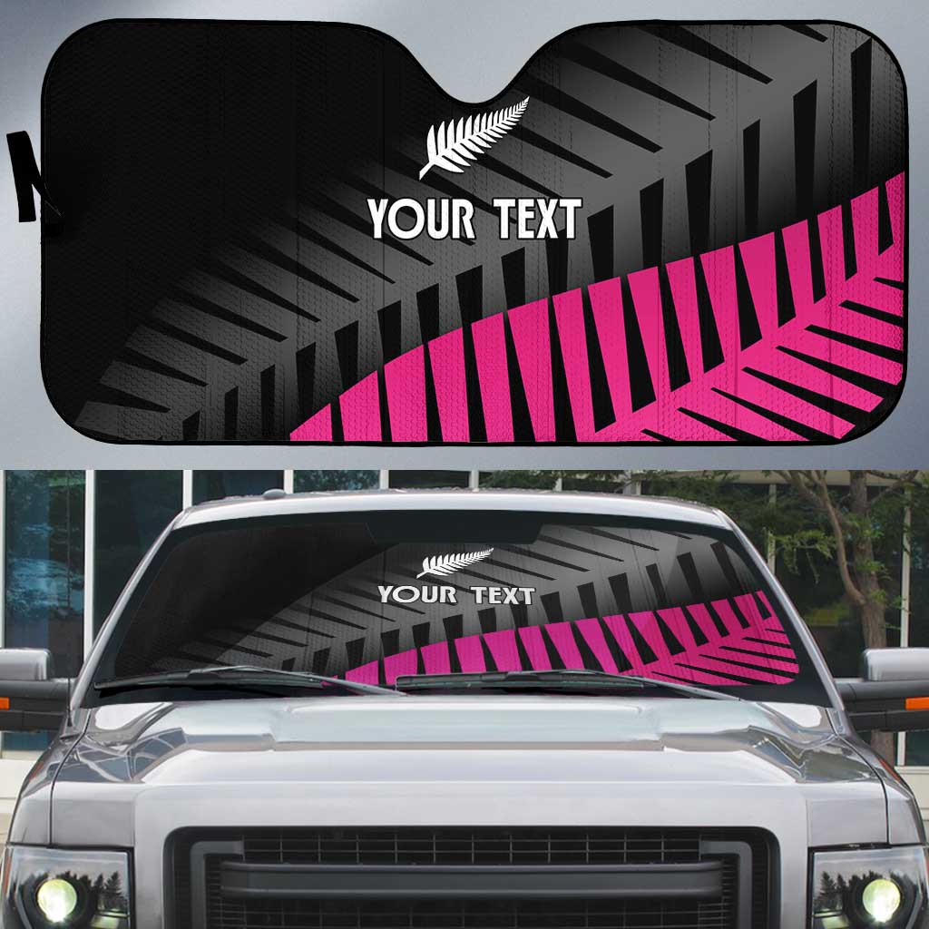 New Zealand Silver Fern Rugby Custom Auto Sun Shade 2025 All Black Go Champions - Aussie Hoodie