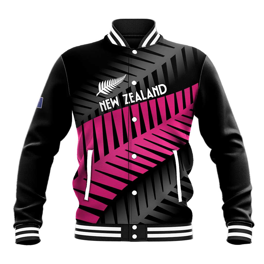 New Zealand Silver Fern Rugby Custom Baseball Jacket 2025 All Black Go Champions - Aussie Hoodie
