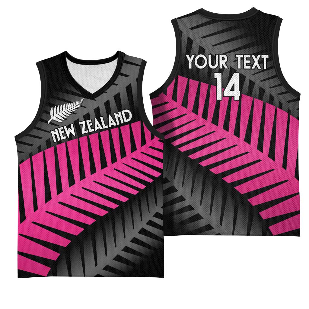 New Zealand Silver Fern Rugby Custom Basketball Jersey 2025 All Black Go Champions - Aussie Hoodie
