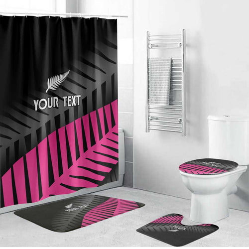 New Zealand Silver Fern Rugby Custom Bathroom Set 2025 All Black Go Champions - Aussie Hoodie