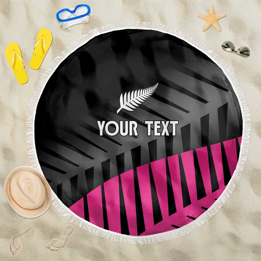 New Zealand Silver Fern Rugby Custom Beach Blanket 2025 All Black Go Champions - Aussie Hoodie